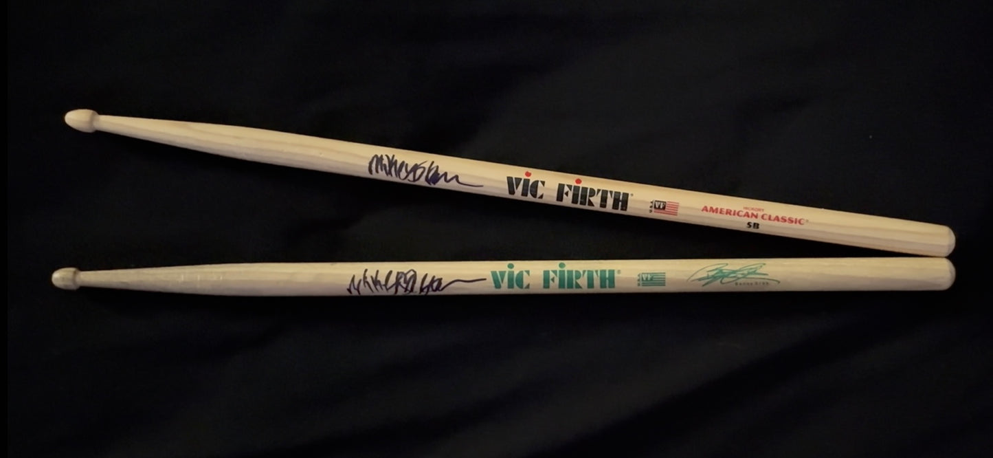Stage-Used Drumsticks (Signed — A Spark To Believe Era)