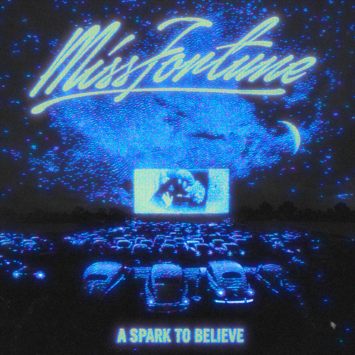 A Spark To Believe (Remastered) — CD cover (blue variant)